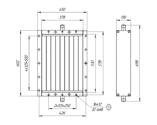 Калорифер ПСП КПТС 01.М-1К23