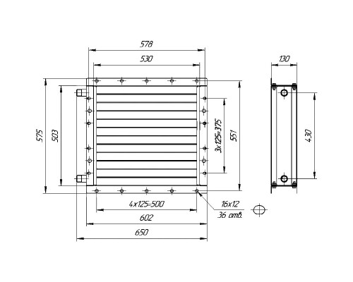 Калорифер КСК 2-6 (ВНВ 113-202м-01)