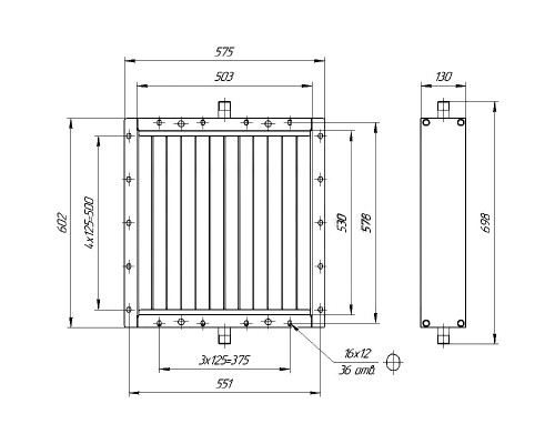Калорифер КПСК 2-6 (ВНП 113-202м-01)