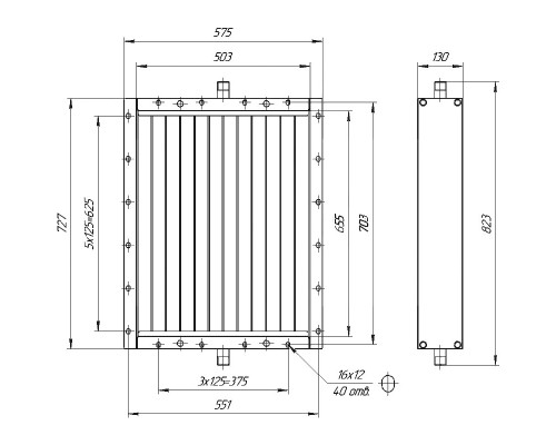Калорифер КПСК 2-7 (ВНП 113-203-01)