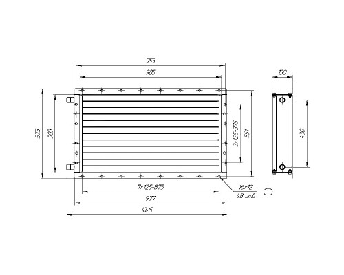 Калорифер КСК 2-9 (ВНВ 113-205м-01)