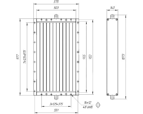 Калорифер КПСК 2-9 (ВНП 113-205м-01)