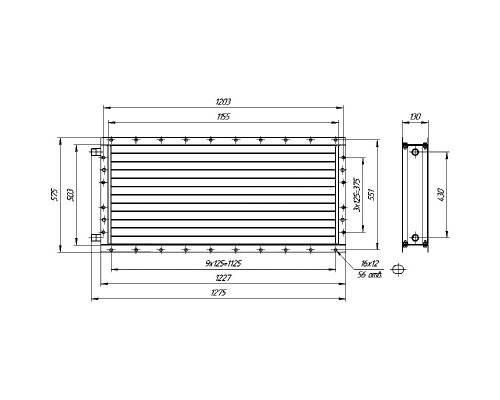 Калорифер КСК 2-10 (ВНВ 113-206-01)