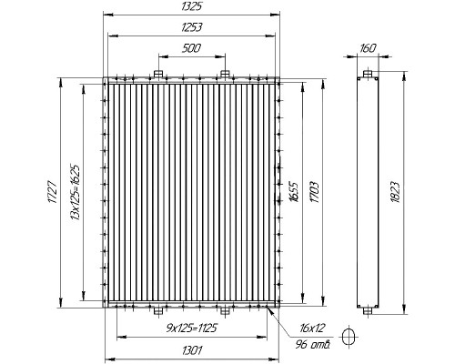 Калорифер КПСК 2-12 (ВНП 113-211-01)