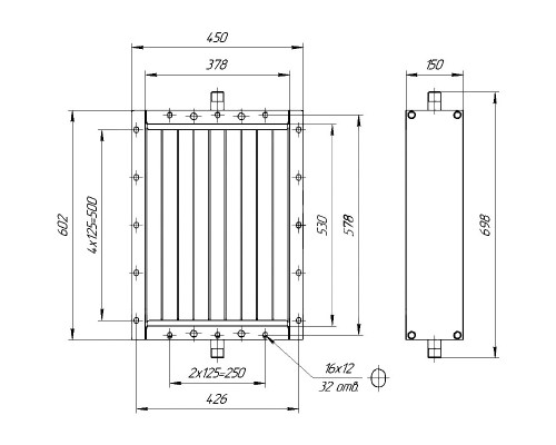 Калорифер КПСК 3-5 (ВНП 113-301-01)