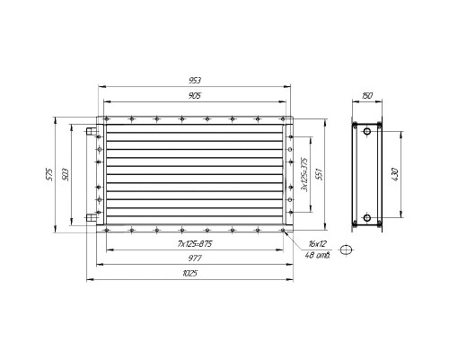 Калорифер КСК 3-9 (ВНВ 113-305м-01)