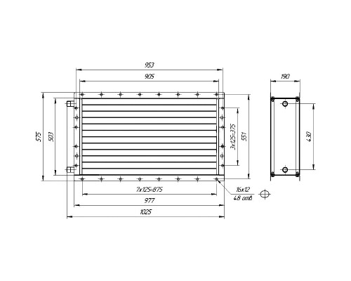 Калорифер КСК 4-9 (ВНВ 113-405м-01)