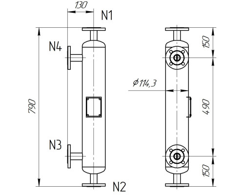 Теплообменник WSH-102