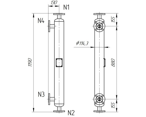 Теплообменник WSH-104