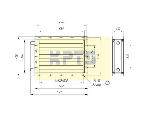 Калорифер КСК 2-5 (ВНВ 113-201-01)