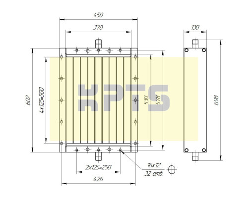 Калорифер КПСК 2-5 (ВНП 113-201-01)
