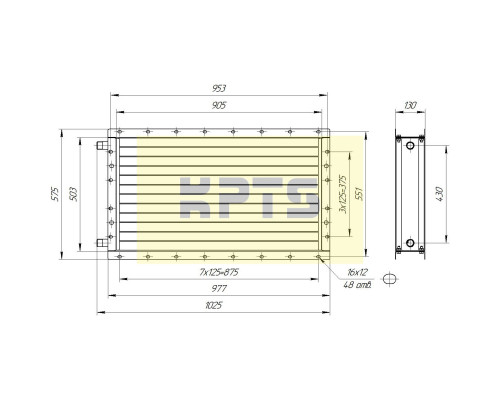 Калорифер КСК 2-9 (ВНВ 113-205м-01)