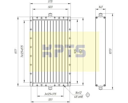 Калорифер КПСК 2-9 (ВНП 113-205м-01)