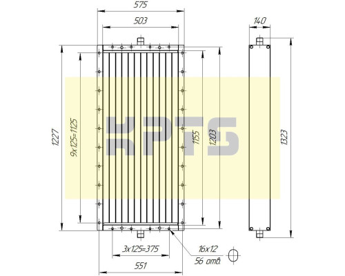 Калорифер КПСК 2-10 (ВНП 113-206-01)