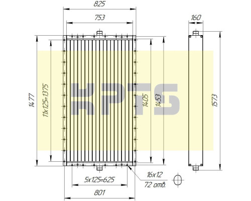 Калорифер ПСП КПТС 10.М-1К23