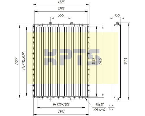Калорифер КПСК 2-12 (ВНП 113-211-01)