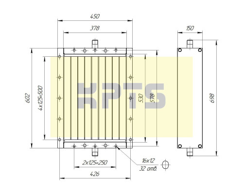 Калорифер КПСК 3-5 (ВНП 113-301-01)