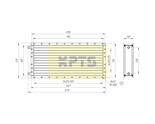 Калорифер КСК 3-10 (ВНВ 113-306-01)