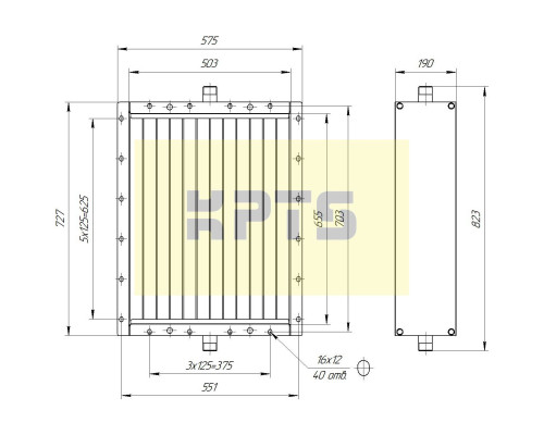 Калорифер КПСК 4-7 (ВНП 113-403-01)