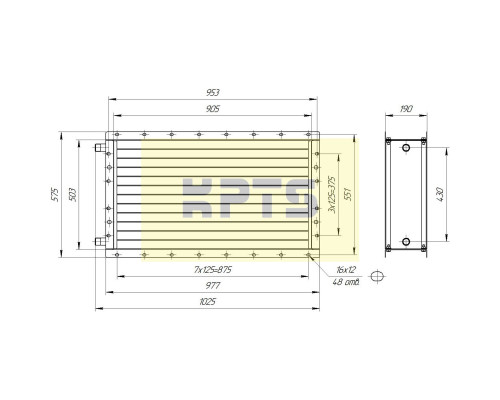Калорифер КСК 4-9 (ВНВ 113-405м-01)