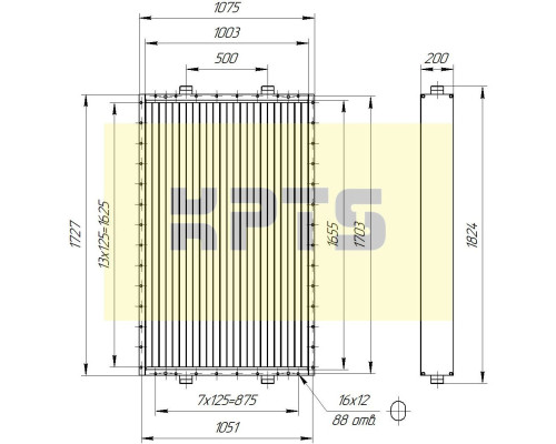 Калорифер КПСК 4-11 (ВНП 113-410-01)