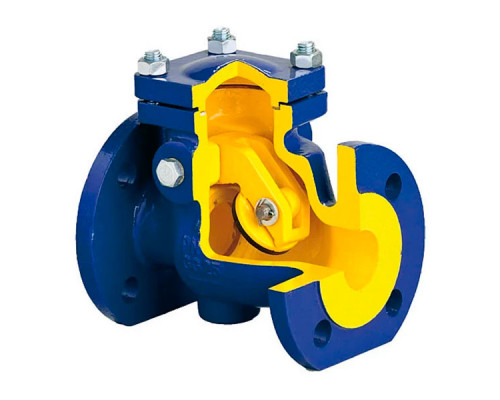 Zawór zwrotny klapowy zCHE Fig.302 DN150 PN16 wyk.01 Zetkama