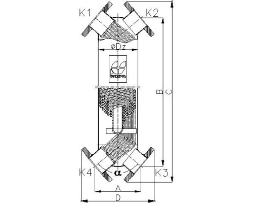 SECESPOL Hexonic JAD XK 2.11 MF.PRO.CS теплообменник кожухотрубчатый